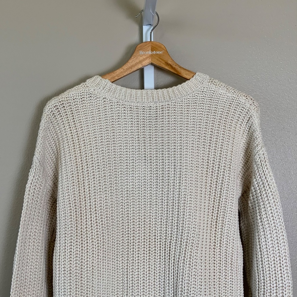 GAP Open Cable Ribbed Knit Sweater - Picture 11 of 16
